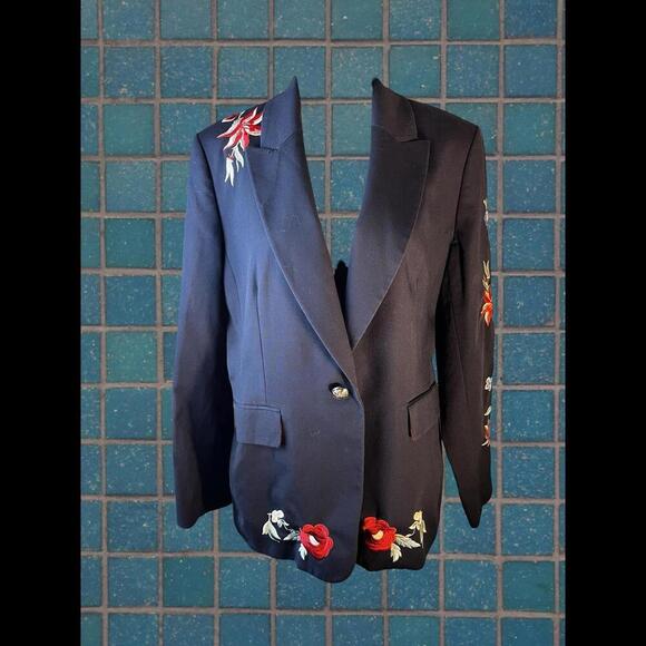 Retro Blazer - versatile, statment embroidery, chic vintage​​ - Picture 4 of 14